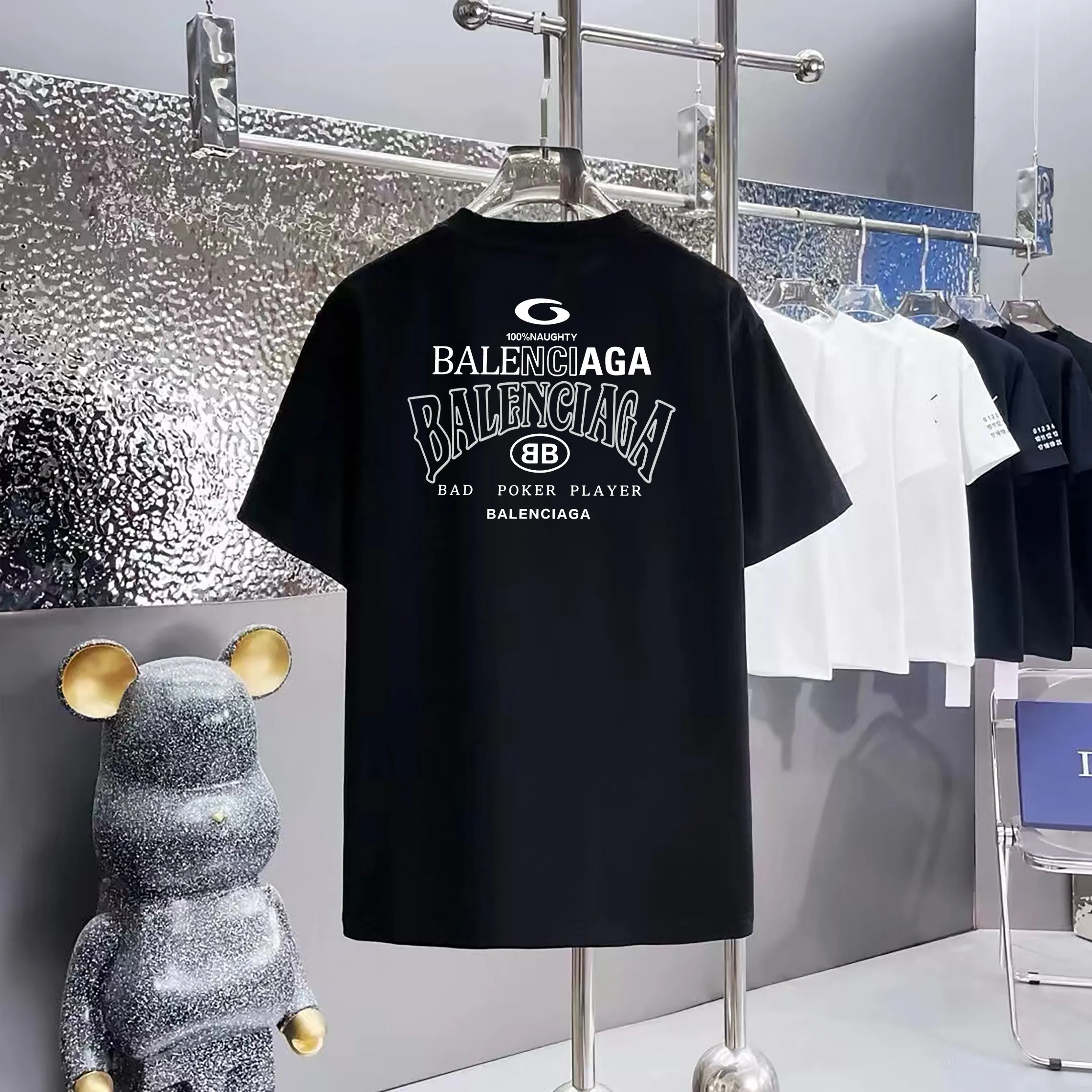 Balenciaga T 1:1 300 1×1 Same Style logo OS 200 ：Black，White， ，Red， Gray Size：XS-L